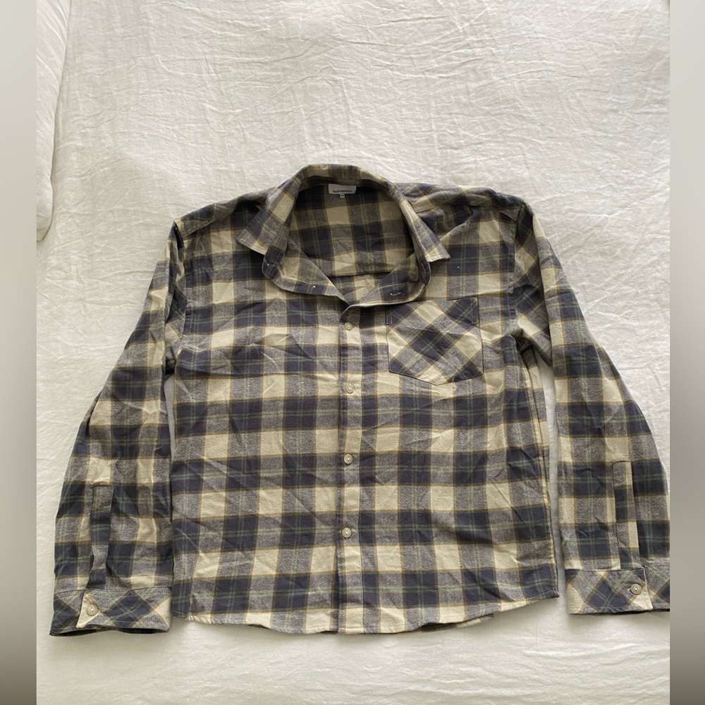 WeWoreWhat Boyfriend Flannel Shirt Size XS/S - Picture 5 of 7